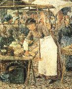 Camille Pissarro Butcher oil painting artist
